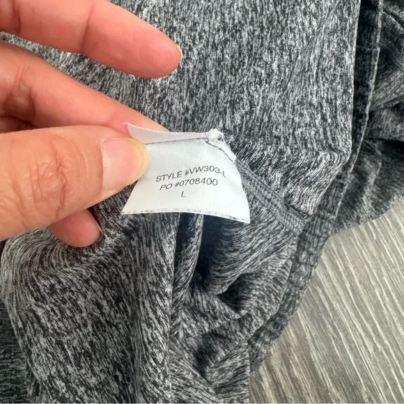 Vuori Performance Jogger Heather Gray Large Tall Soft Lounge Athletic Dreamknit - Picture 5 of 7